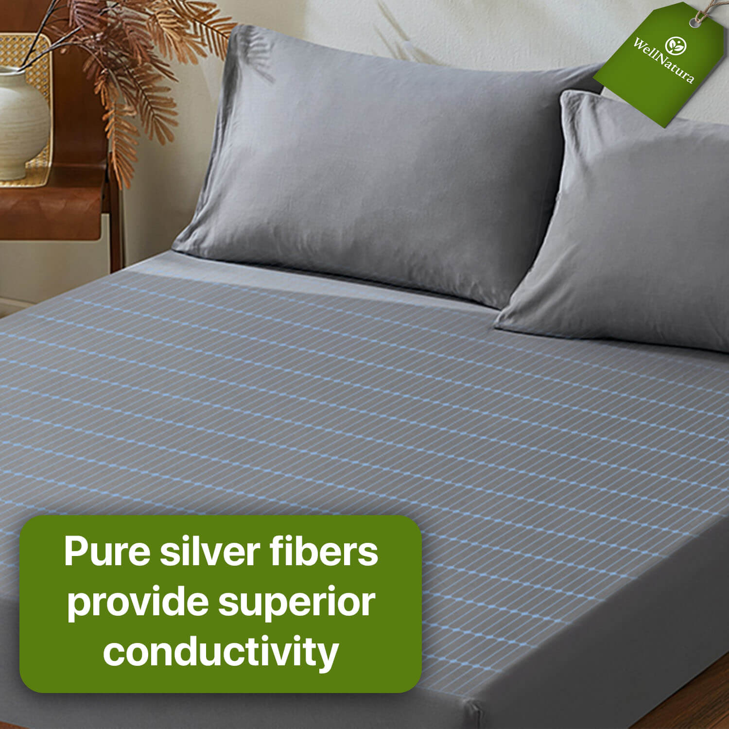 Grounding Sheet for Better Sleep & Health